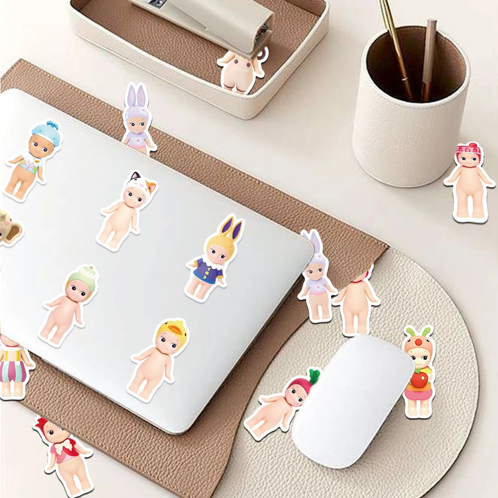 50PCS Sonny Angle Dolls Stickers Waterproof Sticker Classic Toys DIY