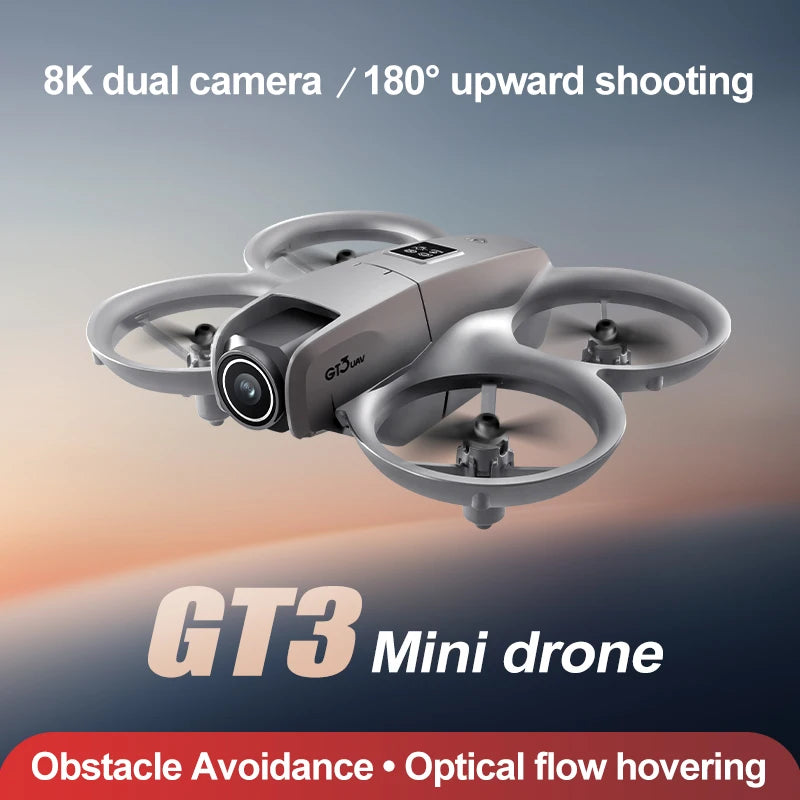 2025 GT3 Professional Drone 8K HD Dual Camera Obstacle Avoidance