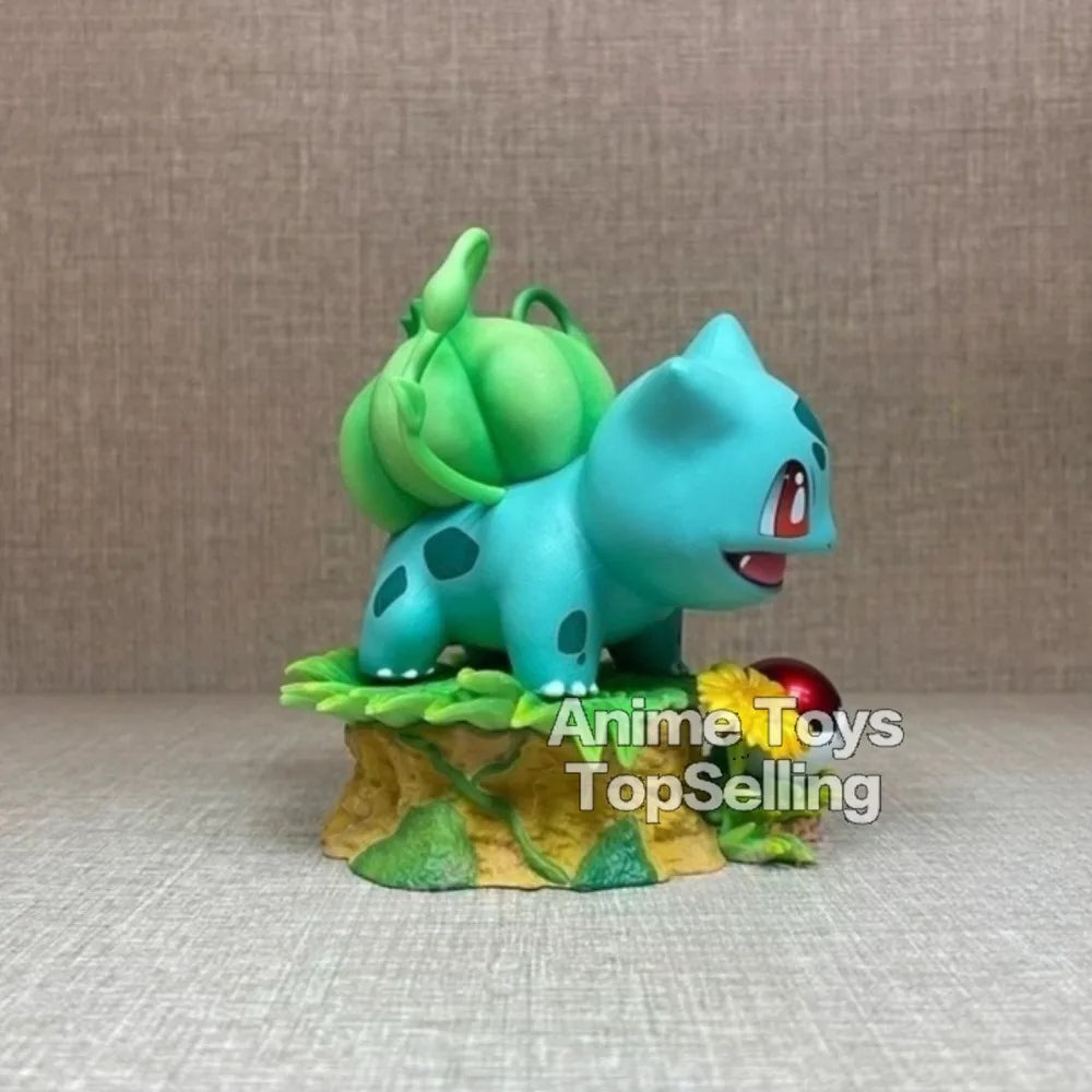 10cm/3.94in Anime Pokemon Figure Bulbasaur Action Figures Pvc
