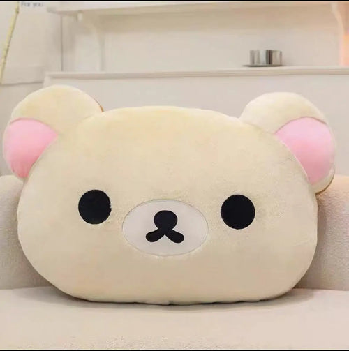 Cute Rilakkuma Plush Warm Hand Pillow Cartoon Bear Peluche Stuffed Toy