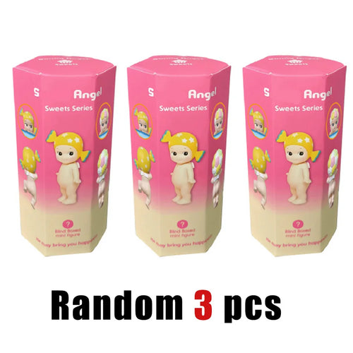 Hot Cartoon Angel Blind Box candy Doll Figuren Unboxing Fun Car