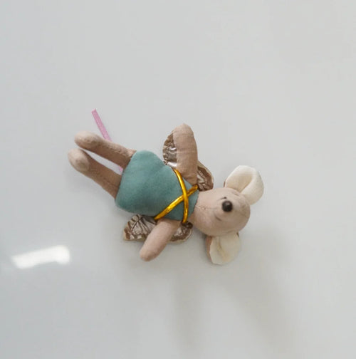 Danish fabric mouse doll cute angel wing mouse doll zodiac gift rag