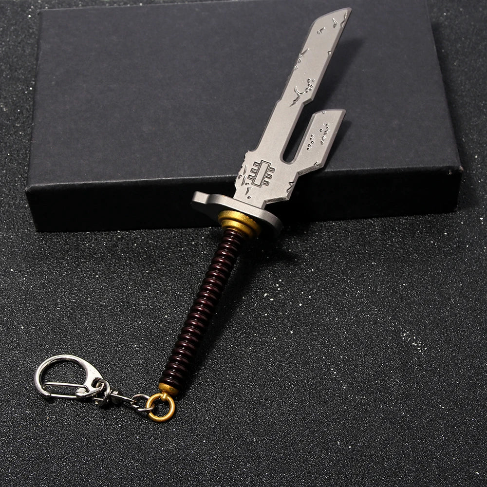 Anime Jujutsu Kaisen Keychain Nanami Kento Fushiguro Toji Weapon Model