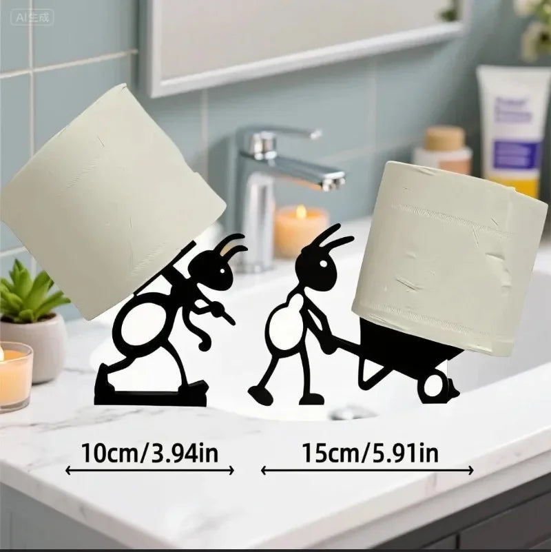 Cute Simple Animal Tissue Holder -Minimalist And Practical Paper Roll