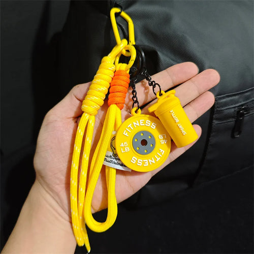 Fitness Keychain for Gym Lovers Premium Gift Sports Enthusiasts