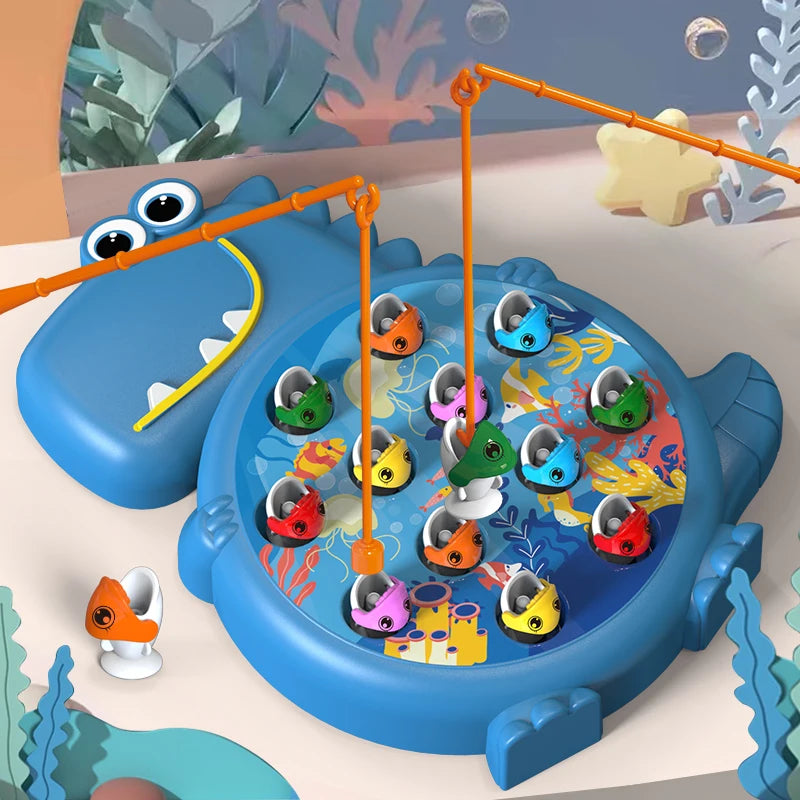Baby magnetic fishing toys, educational toys, children's first