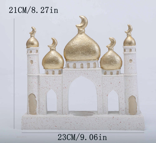 1 PC Ramadan Muslim Kaaba Dome Mosque Islamic Desktop Ornament Table