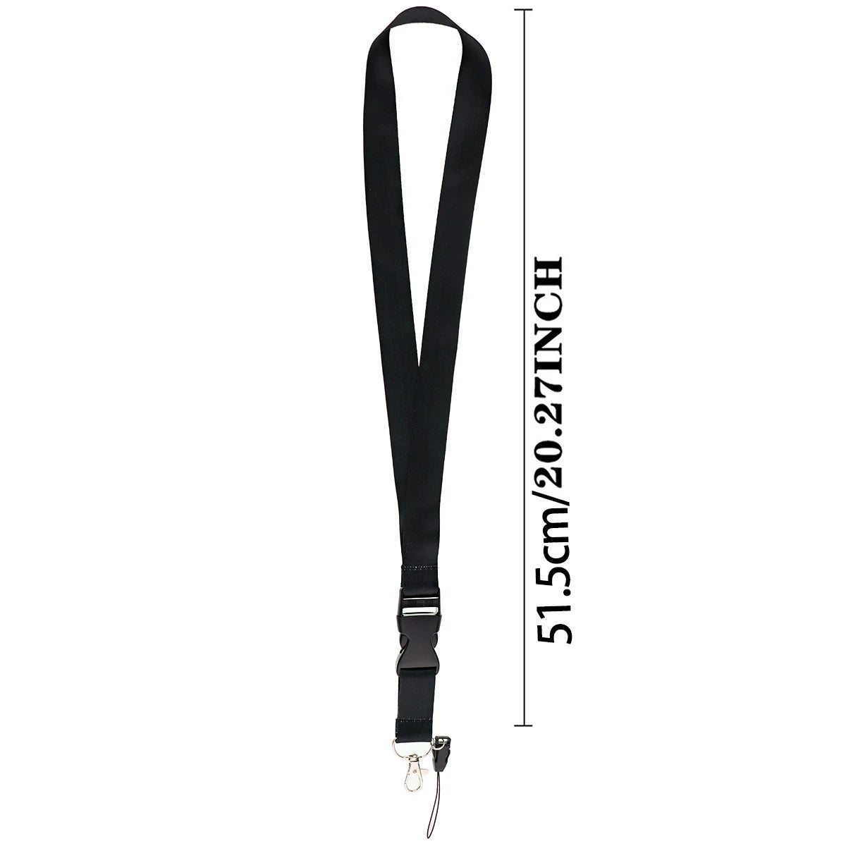 Fashion Mobile Phone Lanyard Pure Color Neck Strap Credencial Teacher