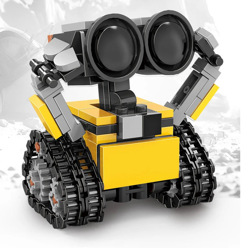 Hot  mini Wall-E Building Block Kit MOC Idea Technical Classic Movie