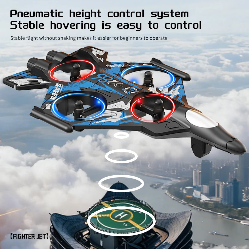 2026 New YL86 RC Foam Airplane 2.4G WIFI RC Fighter Stunt Tumbling