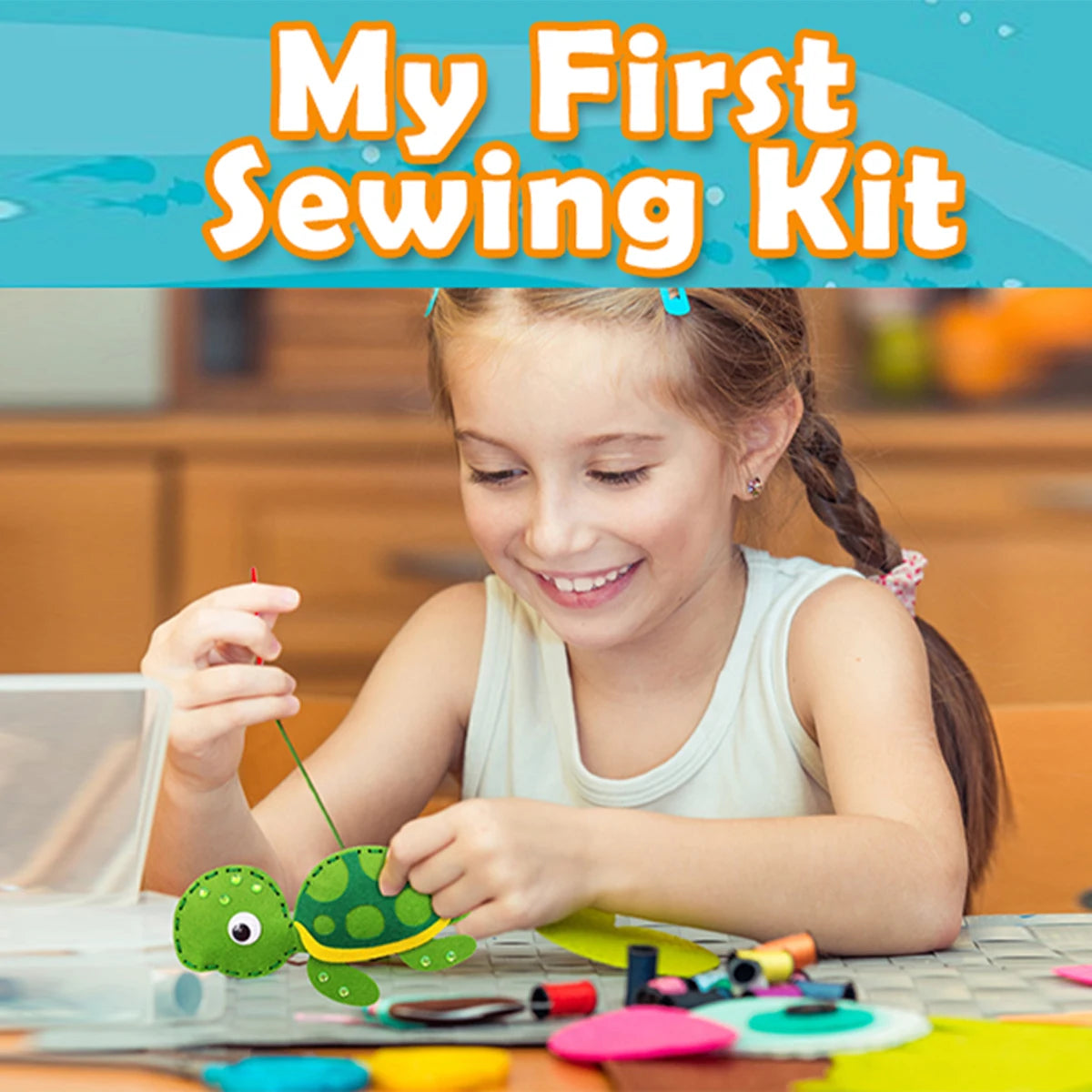 Sea Animals Sewing Kit for Kids Sea Animals Craft Kit Sewing Stuffed