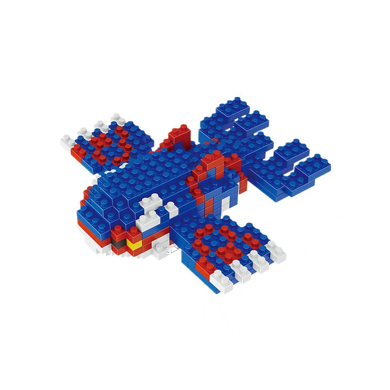 Pokemon Small Blocks Nanoblock Charizard Kyogre Groudon Rayquaza Model