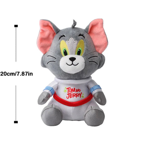 Anime Tom And Jerry Plush Toy Cartoon Movie Figures Cat Mouse Cute