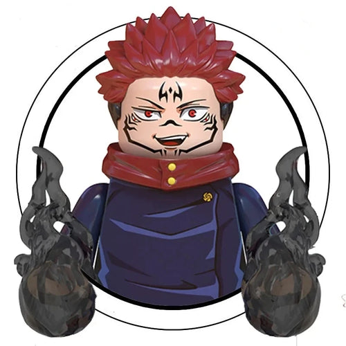 Blind Box WM6201 WM6202 WM6139 WM6140 Jujutsu Kaisen Building Blocks