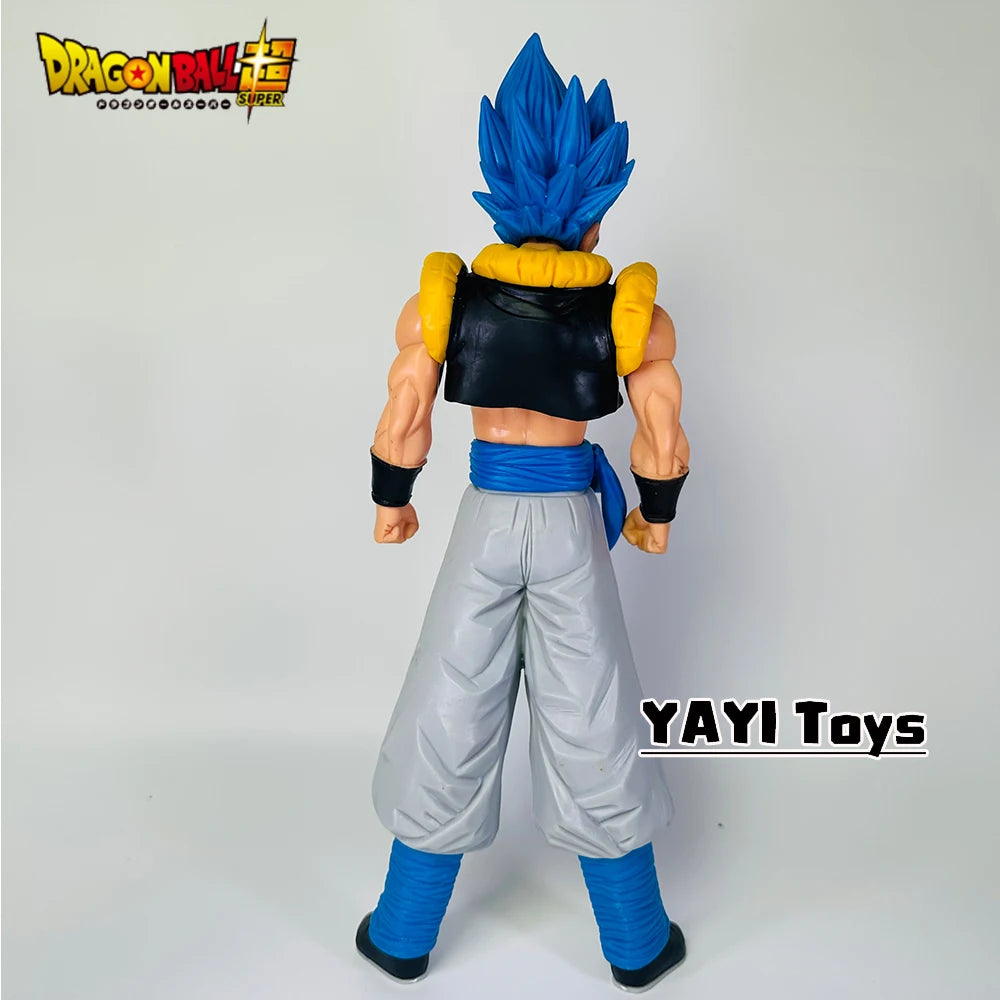 31CM Anime Dragon Ball Z Super Saiyan Blue Gogeta PVC Action Figure