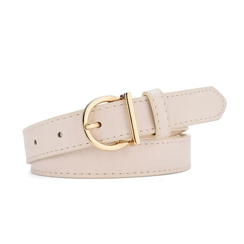 Women's Belt Fashion High-quality Pin Buckle Belt Genuine Luxury Soft