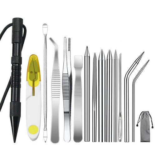 Multifunctional Paracord FID Tool Kit Stainless Steel Marlinspike