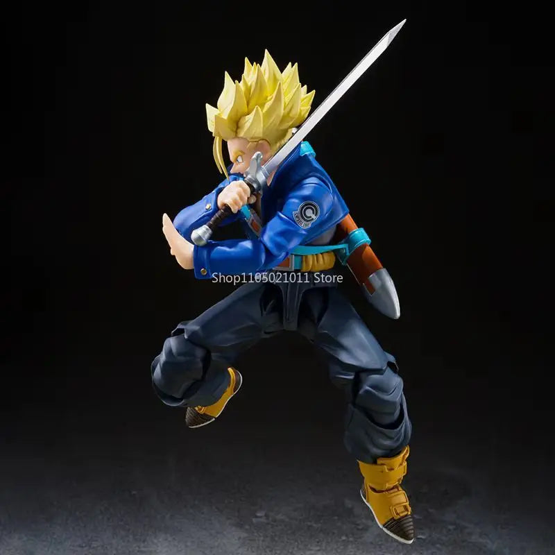 Anime Dragon Ball Z Figures Shf Super Saiyan Trunks Action Figure