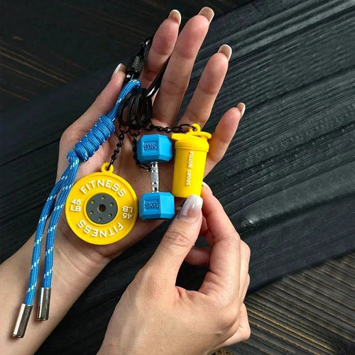 Fitness Keychain for Gym Lovers Premium Gift Sports Enthusiasts