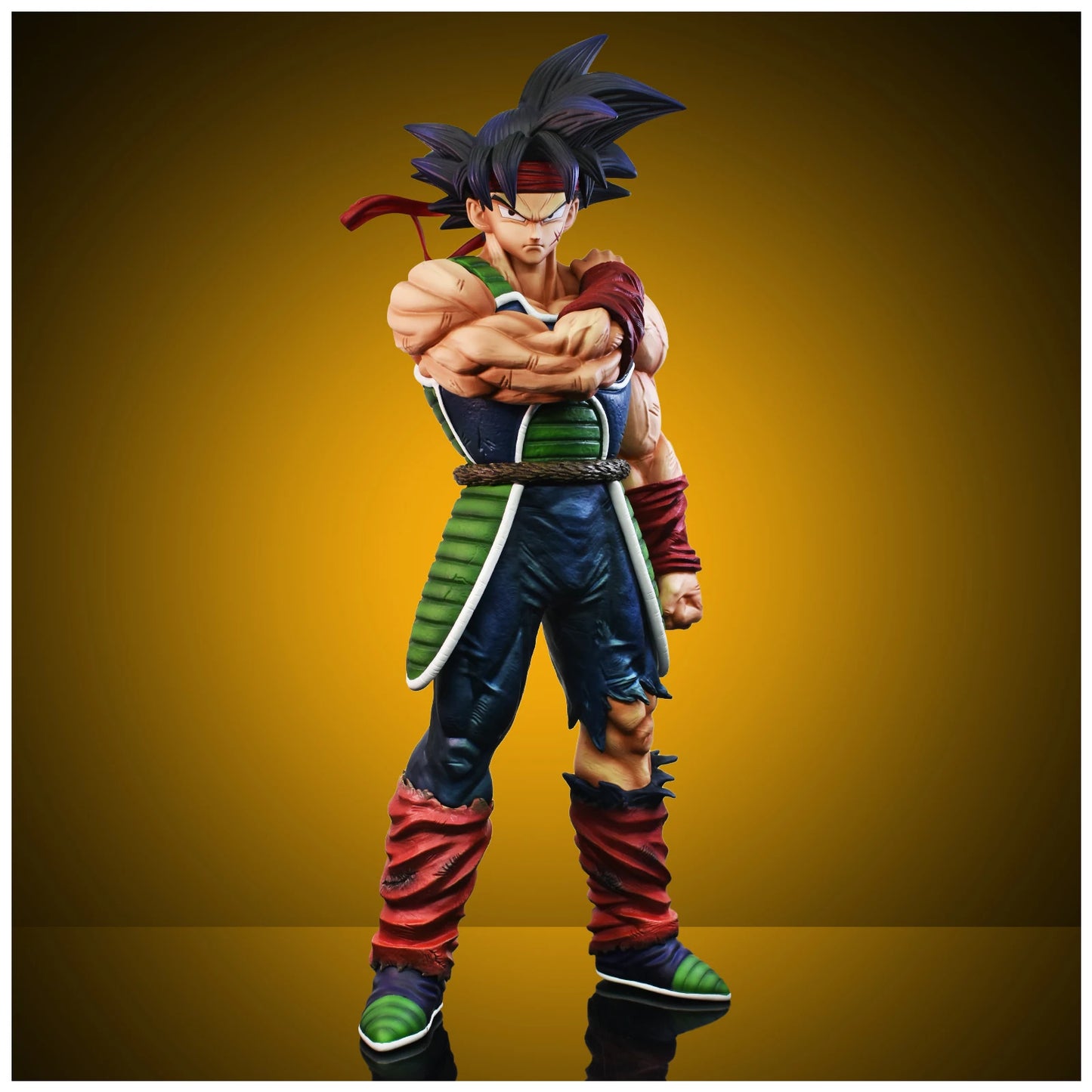 24cm/9.4in Anime Dragon Ball Z Figure Bardock Figure Collectible Model