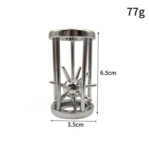Lock Puzzles Classic IQ Metal Brain teaser Magic Baffling Puzzles Game
