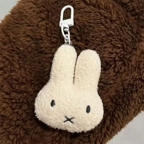 Miffy Cartoon Hair Tie Hairpin Brooch Bangs Clip Pendant Sweet