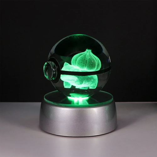 Pokemon Crystal Ball Pikachu Gengar Eevee Mewtwo Lacario Anime Game