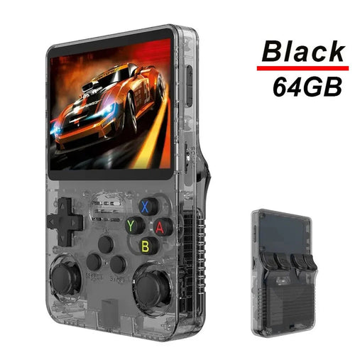 R36S Retro Handheld Video Game Console ARKOS System 3.5 Inch IPS