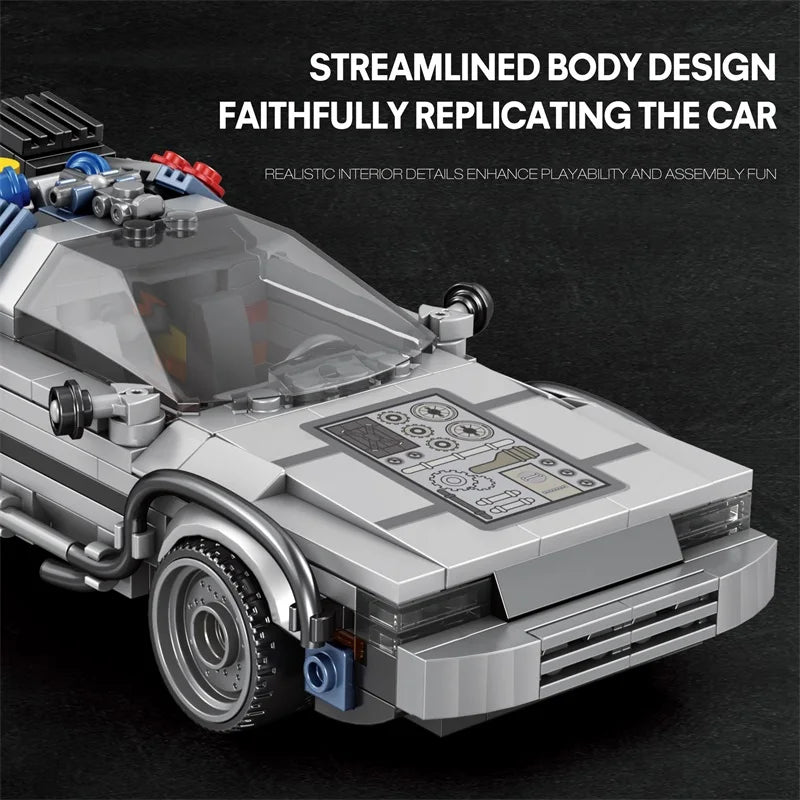 1:24 Classic Movie Racing Car Building Blocks MOC Model Sport Cars