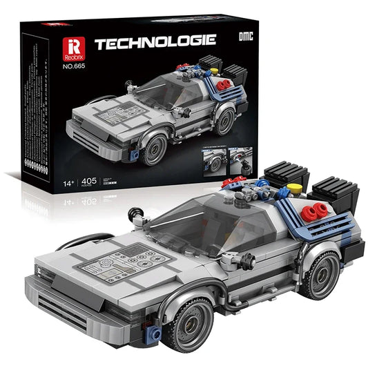 1:24 Classic Movie Racing Car Building Blocks MOC Model Sport Cars