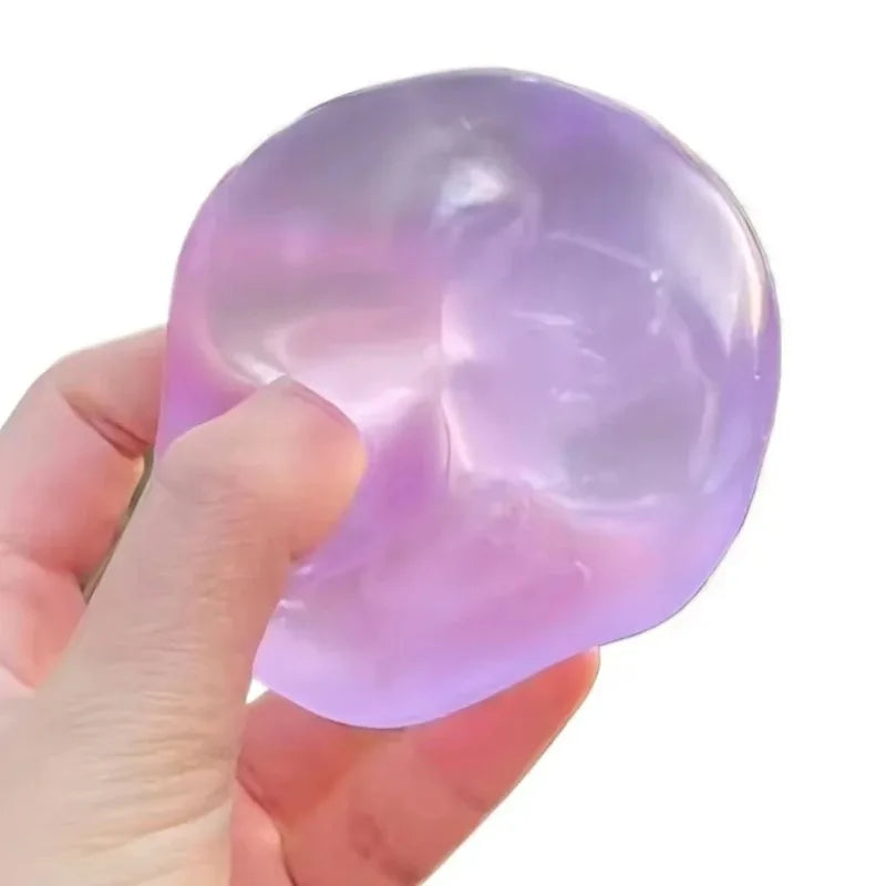 Squishy Plasticity Mochi Fidget Toys Transparency Coconut Oil Maltose