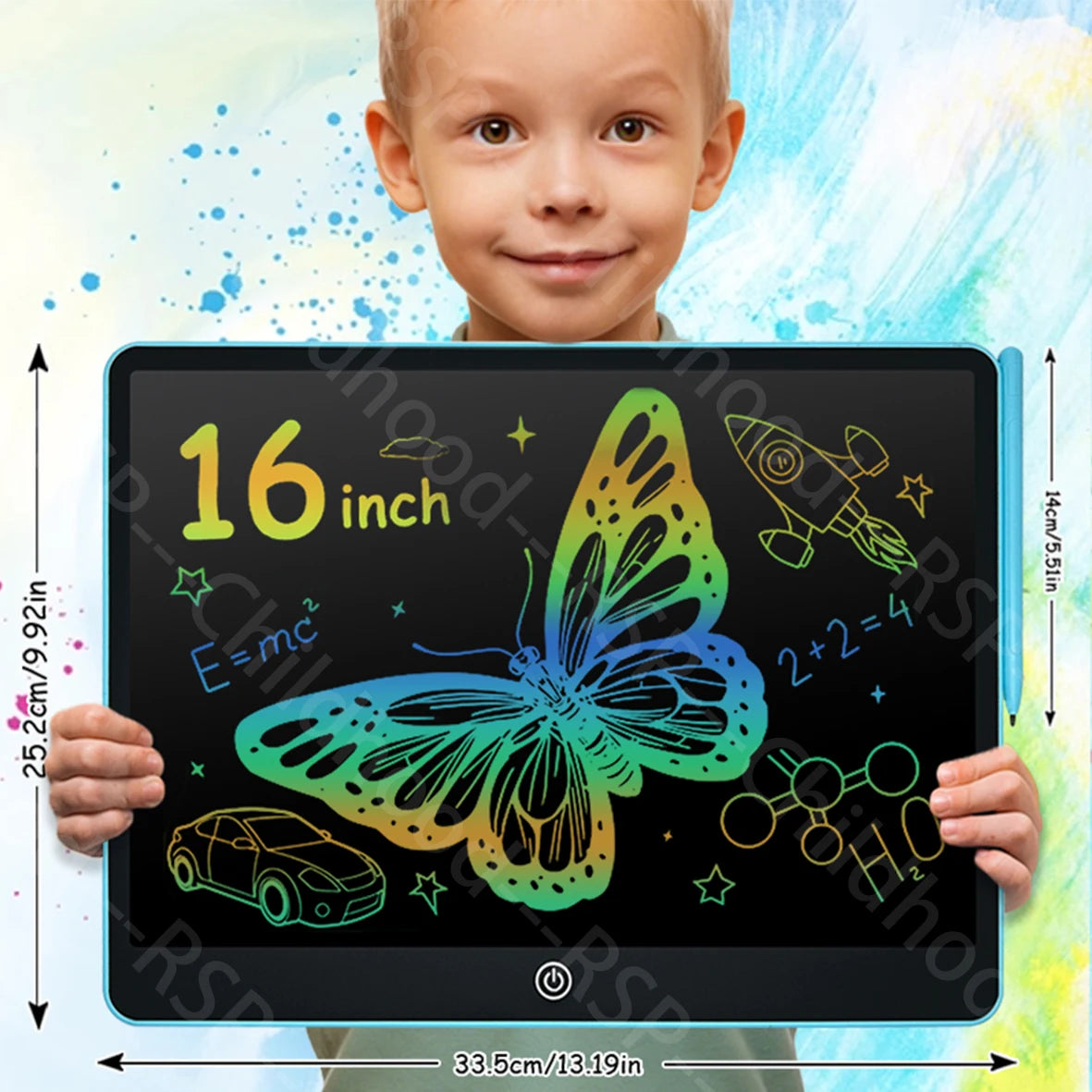 16/12/10/8.5/8.2/6.5/4.5inch LCD graphic tablet,color drawing tablet,3