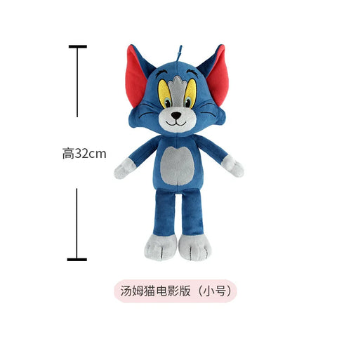 Anime Tom And Jerry Plush Toy Cartoon Movie Figures Cat Mouse Cute