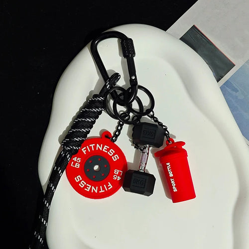 Fitness Keychain for Gym Lovers Premium Gift Sports Enthusiasts