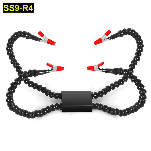 NEWACALOX  Flexible Arms Soldering Helping Hands Repair Soldering