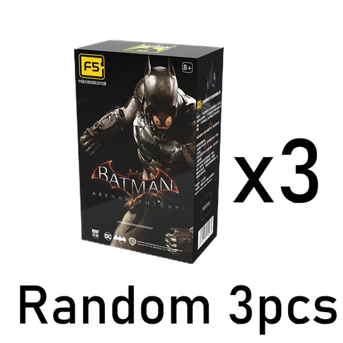 New F5 Batman Arkham Knight assembled Model Blind Box 7style 10cm