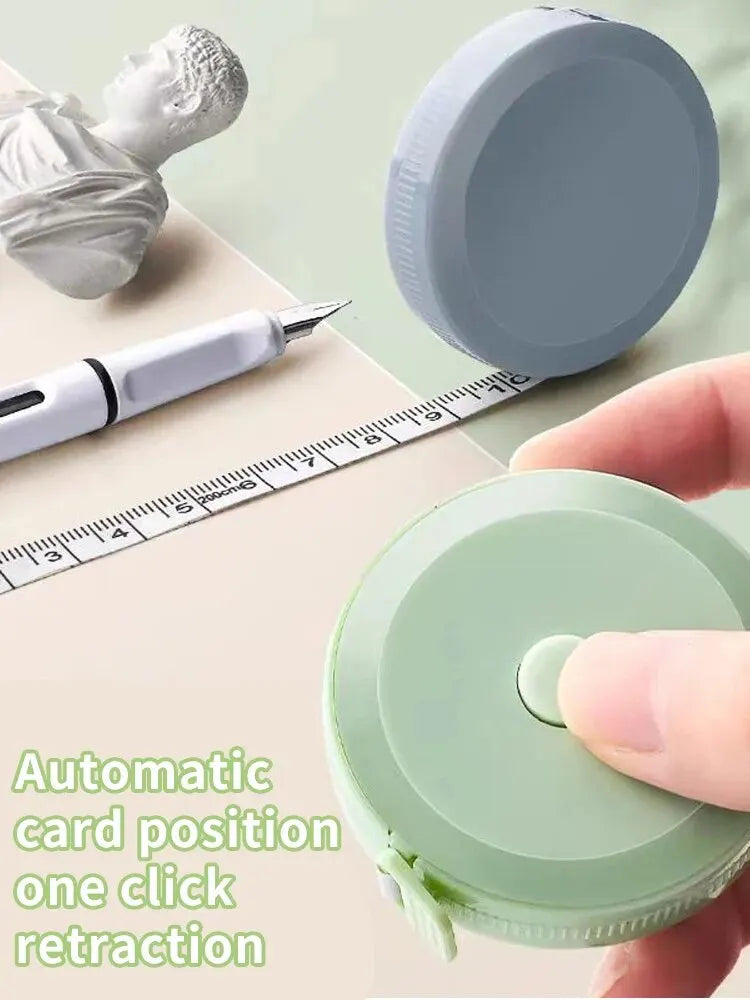 1pc Soft Tape Measure Body Sewing Flexible Ruler For Weight Loss