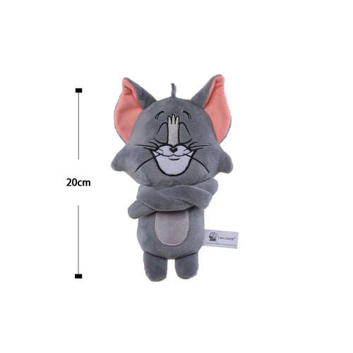 Anime Tom And Jerry Plush Toy Cartoon Movie Figures Cat Mouse Cute