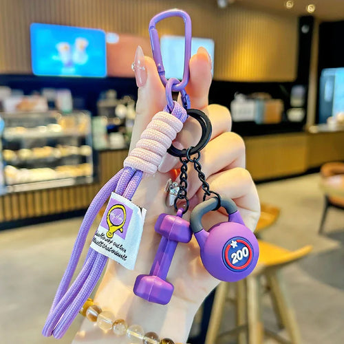 Fitness Keychain for Gym Lovers Premium Gift Sports Enthusiasts