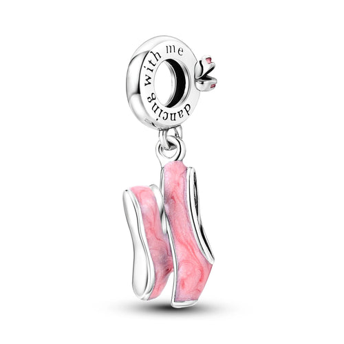 MULA 1PC Silver Plated Dangle Charms Fit Original Snake Chain Charm