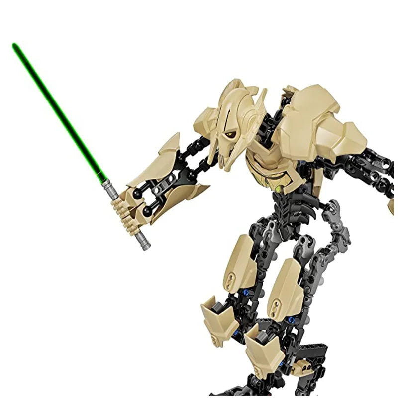 32cm Ksz714 Star Toy Anime General Robot Grievous With Lightsaber Hilt