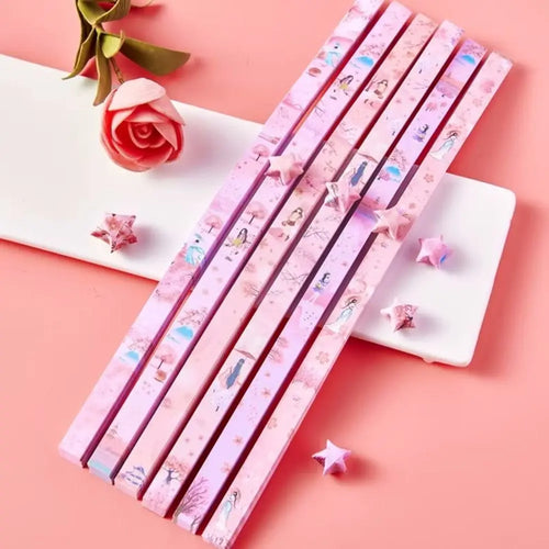 540 Sheets Origami Paper Stars DIY Hand Crafts Origami Lucky Star