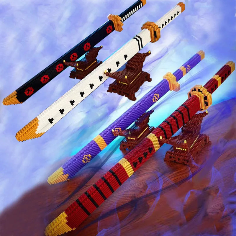 Animes Demon Yamato Swords Nichirin Knifes Blade Arms Equipage