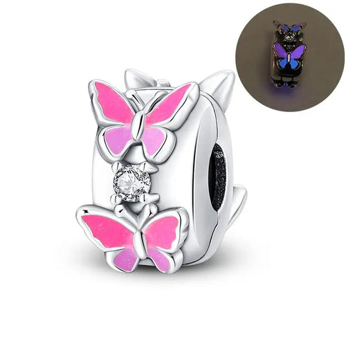 2024 New 925 Sterling Silver Luminous Charm Beads for 3mm Original