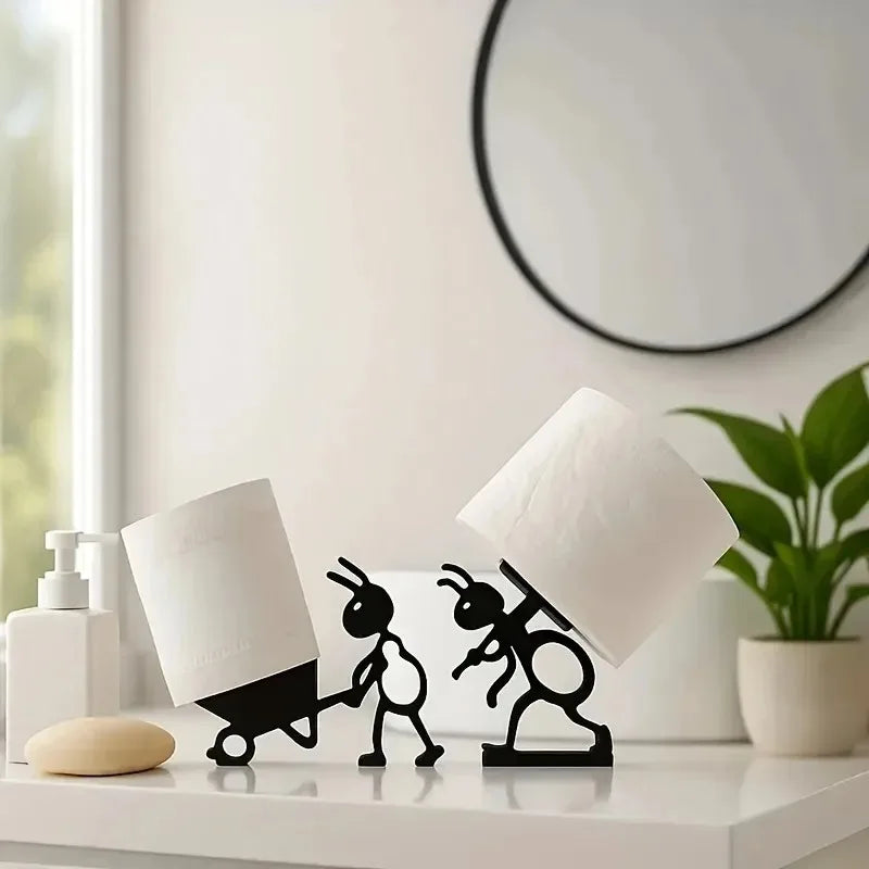 Cute Simple Animal Tissue Holder -Minimalist And Practical Paper Roll