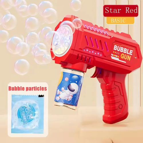 Fully Automatic Bubble Gun Rocket Bubbles Machine Automatic Blower