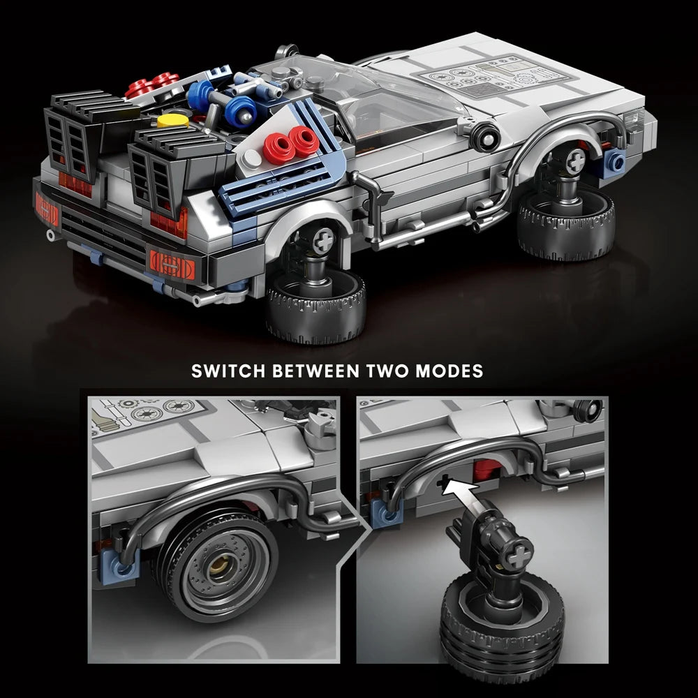 1:24 Classic Movie Racing Car Building Blocks MOC Model Sport Cars
