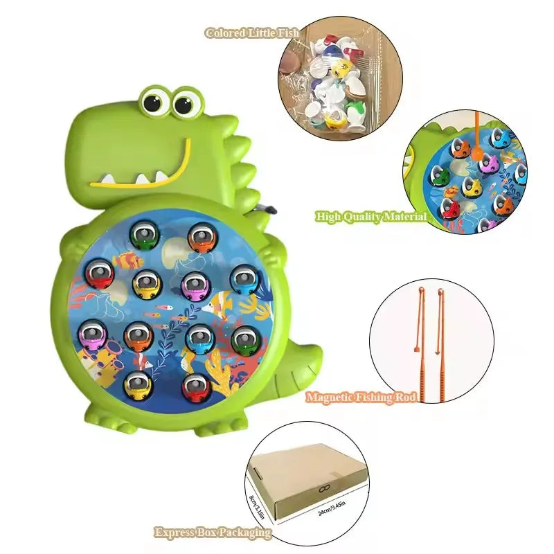 Baby magnetic fishing toys, educational toys, children's first