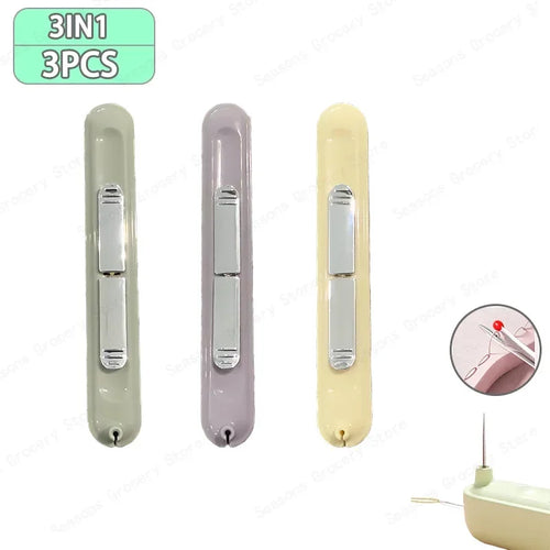 2 In 1 Needle Threader and Seam Ripper Tool Multifunctional Sewing