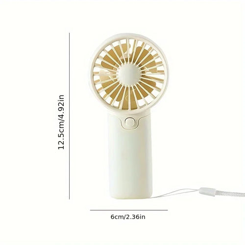 2025 Cute Mini Fan Portable Handheld Fan Lightweight Handy Fan Pocket
